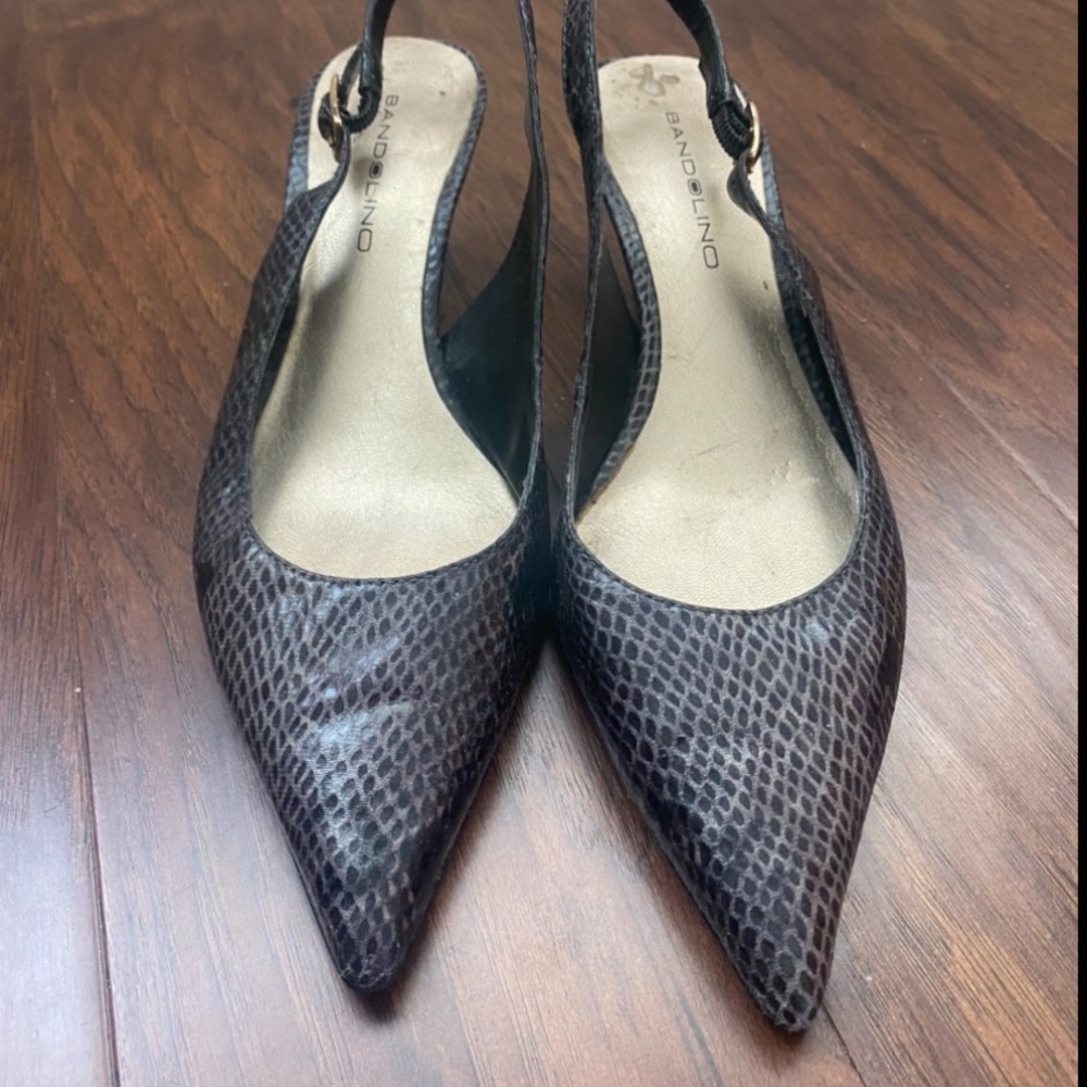 Print Kitten Heels